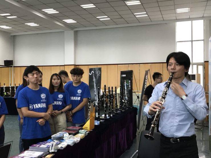 艺术家X559966宝马娱乐游戏 | 559966宝马娱乐游戏艺术家桥本真介参加2018中国?延吉国际单簧管艺术节