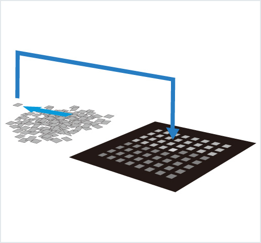［Image］Tray setter： 小尺寸单片用托盘排列机